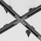 Łącznik w kształcie litery X Trinity czarny TRA005CX-31B Maytoni