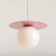 Lampa wisząca LOOP BABY PINK M 1125G18_M Aldex