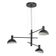 ARTIS 3 lampa wisząca czarny 40527 SIGMA