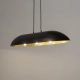 Lampa Wisząca Czarna Złota GONDOLA L 40632 SIGMA