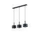 RIF LUX 3 czarny/srebrny Lampa wisząca 40716 Sigma