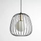 BELL 1 S Lampa wisząca czarny/złoty 40726 Sigma
