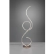 lafabryka.pl Lampa podłogowa LED nikiel JIVE 423410107 TRIO