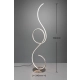 lafabryka.pl Lampa podłogowa LED nikiel JIVE 423410107 TRIO