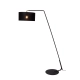 KELSO - Lampa podłogowa - 1xE27 - Black 44719/81/30 Lucide