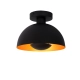 lafabryka.pl SIEMON - Plafon - Ø 25 cm - 1xE27 - Black 45196/01/30 Lucide