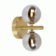 Kinkiet TYCHO - Wall light - G9 - Satin Brass 45274/02/02 Lucide