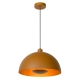 lafabryka.pl SIEMON - Lampa wisząca - Ø 40 cm - 1xE27 - Ocher Yellow 45496/01/44 Lucide