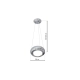 Lampa wisząca LED MERCURIO ML328
