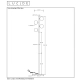 TYCHO - Floor lamp - G9 - Black 45774/04/30 Lucide