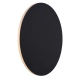 lafabryka.pl Kinkiet EKLYPS Ø 25 cm LED 1x8W 3000K Black 46201/08/30 Lucide
