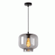 Lampa wisząca MEDINE - Pendant light - Ø 25 cm - E27 - Smoke Grey 46413/01/65 Lucide