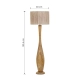 Lampa podłogowa TOBA – 467200130 TRIO