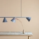 LAMPA WISZĄCA FORM 4 DUSTY BLUE 1108L16 Aldex