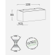 Kinkiet GEMINI 5189120118 LUTEC