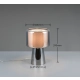 ROCKA – 519900157 excl. 1x E14 · max. 10W TRIO
