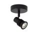 KIANTI - Plafon Spot - Ø 10 cm - 1xGU10 - Black 53901/01/30 Lucide