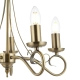 lafabryka.pl Lampa wisząca Trafford 5LT Pendant 180-5AN ENDON