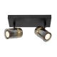 UPTON - Reflektorek - 2xGU10 - Smoke Grey 57900/02/65 Lucide
