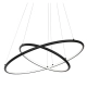 LAMPA WISZĄCA ORION BLACK 53W LED ML508 MILAGRO