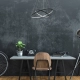 LAMPA WISZĄCA ORION BLACK 53W LED ML508 MILAGRO