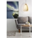 Lampa wisząca amber ALOBRASE 98647 30cm EGLO