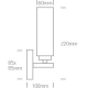 Kinkiet Mirror Lights 60106/C ONE LIGHT