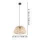 MONTEZUELO Lampa wisząca 390151 EGLO