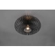 lafabryka.pl Lampa sufitowa czarna 40 cm JOHANN 606900132 TRIO