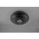 lafabryka.pl Lampa sufitowa czarna 40 cm JOHANN 606900132 TRIO