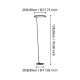 CAREDARA Lampa podłogowa 390167 EGLO