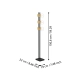 LEVANTARA Lampa podłogowa 390194 EGLO