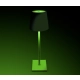 BLACK 3,5W RGB+WW TABLE LAMP RECHARGEABLE USB SOCKET IP54 DIMMABLE 61082/B/RGBW ONE LIGHT