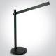 BLACK TABLE LAMP LED 5,5W CCTV DIMMABLE 230V EU PLUG 61108/B/V ONE LIGHT