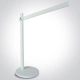 WHITE TABLE LAMP LED 5,5W CCTV DIMMABLE 230V EU PLUG 61108/W/V ONE LIGHT