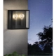ALAMONTE 1 lampa ścienna kinkiet zewnętrzny 2 x E27 czarny 900698 EGLO