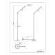 Lampa podłogowa FILIGRAN – 420490132 TRIO