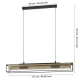 NOHALES Lampa wisząca 43788 EGLO