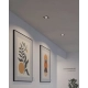 CAROSSO-Z Oprawa wpuszczana LED 5W RGB+TW kwadratowa czarna Smart Home 900763 EGLO