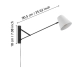 FORCADET lampa ścienna 900865 EGLO