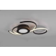 lafabryka.pl Lampa sufitowa LED czarna JIVE 623410232 TRIO