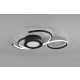 lafabryka.pl Lampa sufitowa LED czarna JIVE 623410232 TRIO
