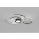 lafabryka.pl Lampa sufitowa LED czarna JIVE 623419232 TRIO