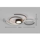 lafabryka.pl Lampa sufitowa LED czarna JIVE 623419232 TRIO