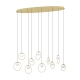 PORTOCOLOM Lampa wisząca 390347 EGLO