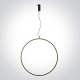 BLACK RING 80cm 40W WW IP20 230V DIMMABLE 63152C/B/W ONE LIGHT