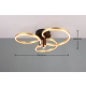 CARUSO – 648110680 incl. 1x SMD, 43W · 1x 4980lm, 2300+3000+4000K TRIO