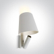 lafabryka.pl Piniada 65142/W/W biała przyłóżkowa lampa COB LED 3000K 3W ; zasilacz w zestawie ONE LIGHT