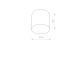 lafabryka.pl Plafon Point PLEXI LED Black M 6526  dorwij go ......
