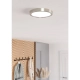 FUEVA 6-Z Plafon LED 11,2W RGB+TW IP44 nikiel mat okrągły / oprawa natynkowa 901381 EGLO